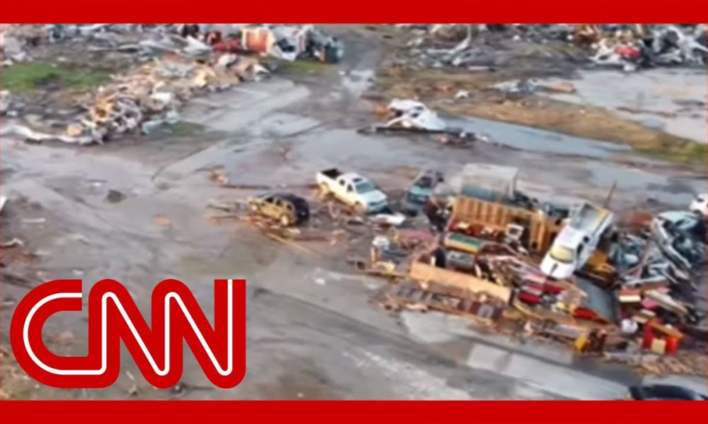Drone footage shows ‘utter devastation’ after tornado slams Mississippi ...
