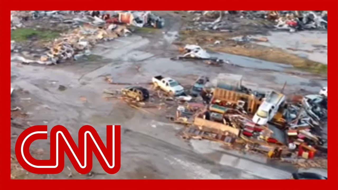 Drone footage shows ‘utter devastation’ after tornado slams Mississippi ...