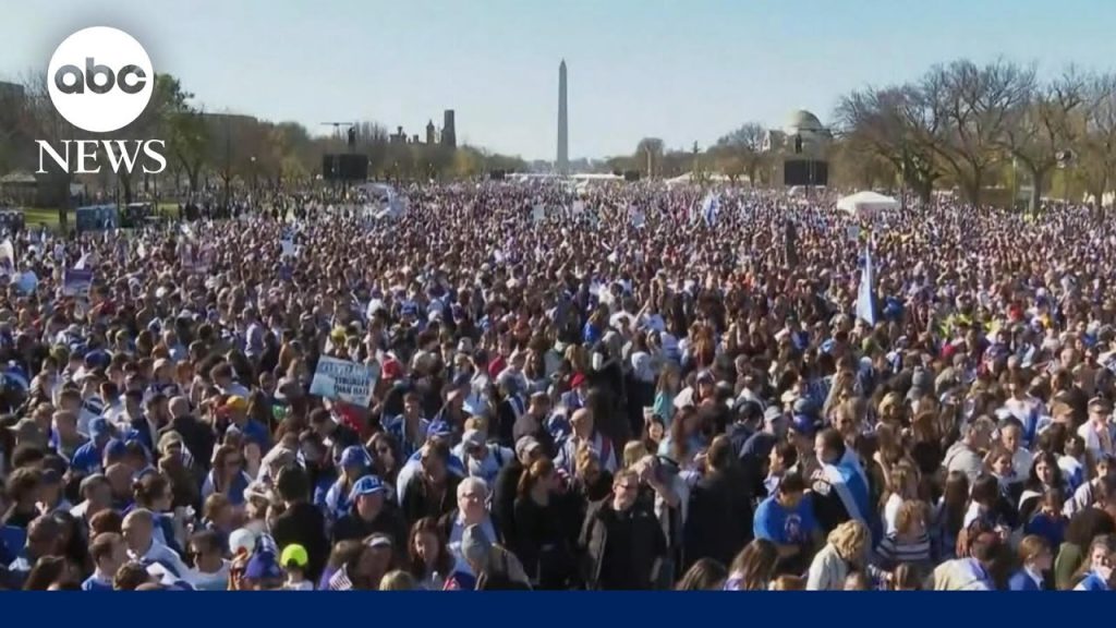 Washington Israel Rally Massive pro-Israel rally held in Washington – My News Blog Almost ...