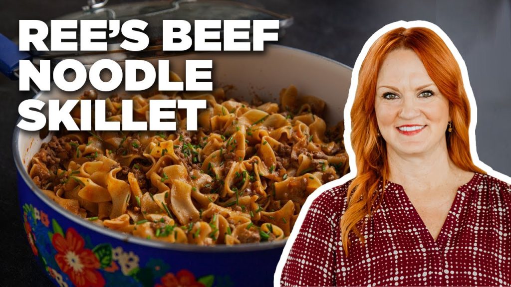 Ree’s Drummond Makes a Beef Noodle Skillet The Pioneer Woman Food
