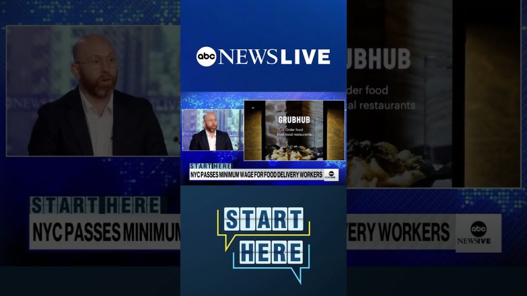 NYC has passed the first minimum wage for food delivery workers ...
